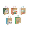 Bismark Bolsa de Papel Kraft con Mensajes Navideños - 16,64€