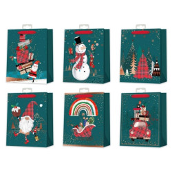 Bismark Bolsa de Papel Navidad Surtido Compatible - 17,28€