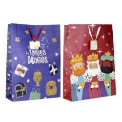 Bismark Bolsa de Papel Reyes Magos Jumbo Compatible - 2,70€
