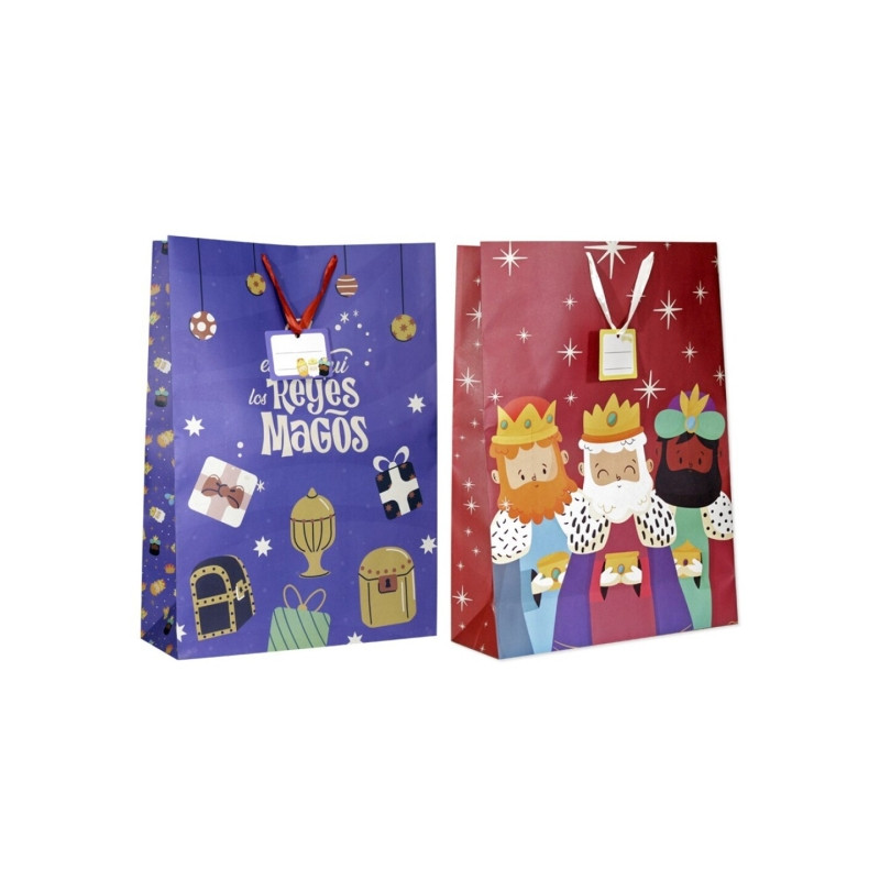 Bismark Bolsa de Papel Reyes Magos Jumbo Compatible - 2,70€