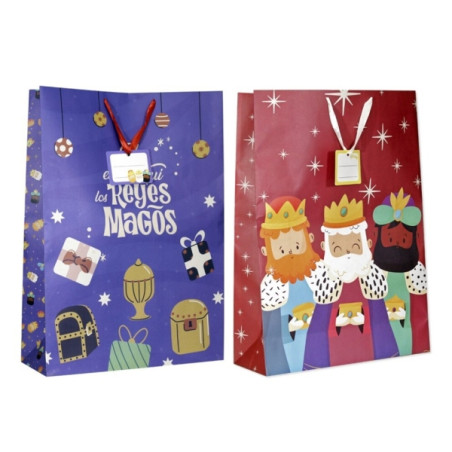 Bismark Bolsa de Papel Reyes Magos Jumbo Compatible - 2,70€