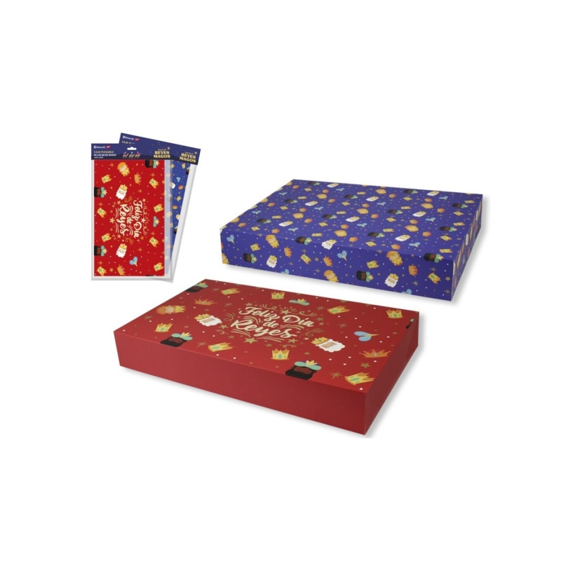 Bismark Caja Plegable Reyes Magos Surtido Compatible - 1,43€