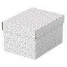 Esselte Pack de 3 Cajas Pequeñas de Almacenamiento con Tapa
