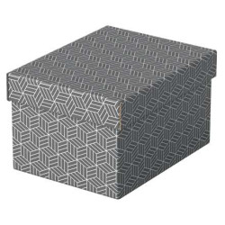 Esselte Pack de 3 Cajas Pequeñas de Almacenamiento con Tapa
