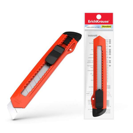 ErichKrause EasyCut Cuter con Fijador Push-Lock Standard