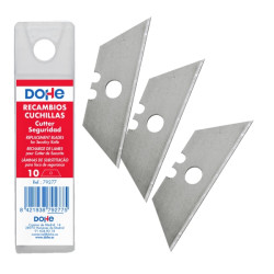 Dohe Pack con 10 Cuchillas de Recambio Trapezoidales para