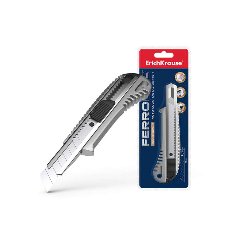 ErichKrause Cuter Metalico con Fijador Automatico - 3,13€