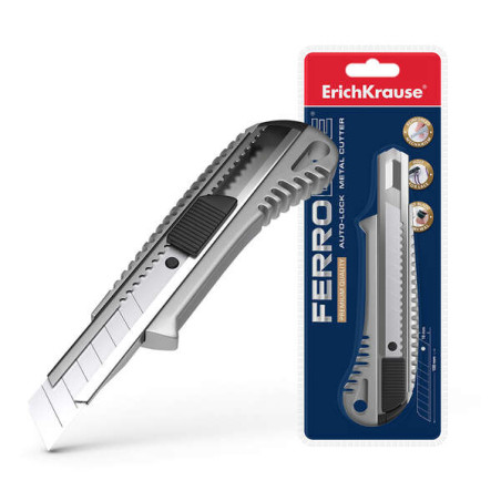 ErichKrause Cuter Metalico con Fijador Automatico - 3,13€