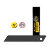 Olfa Pack de 10 Cuchillas de Respuesto Negras para Cutters