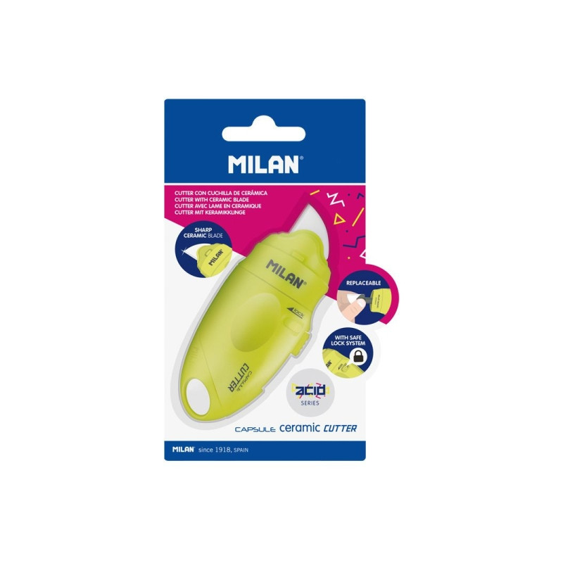 Milan Serie Acid Capsule Cutter de Hoja Ceramica