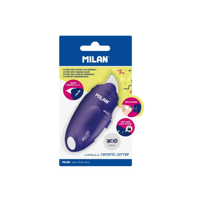 Milan Serie Acid Capsule Cutter de Hoja Ceramica