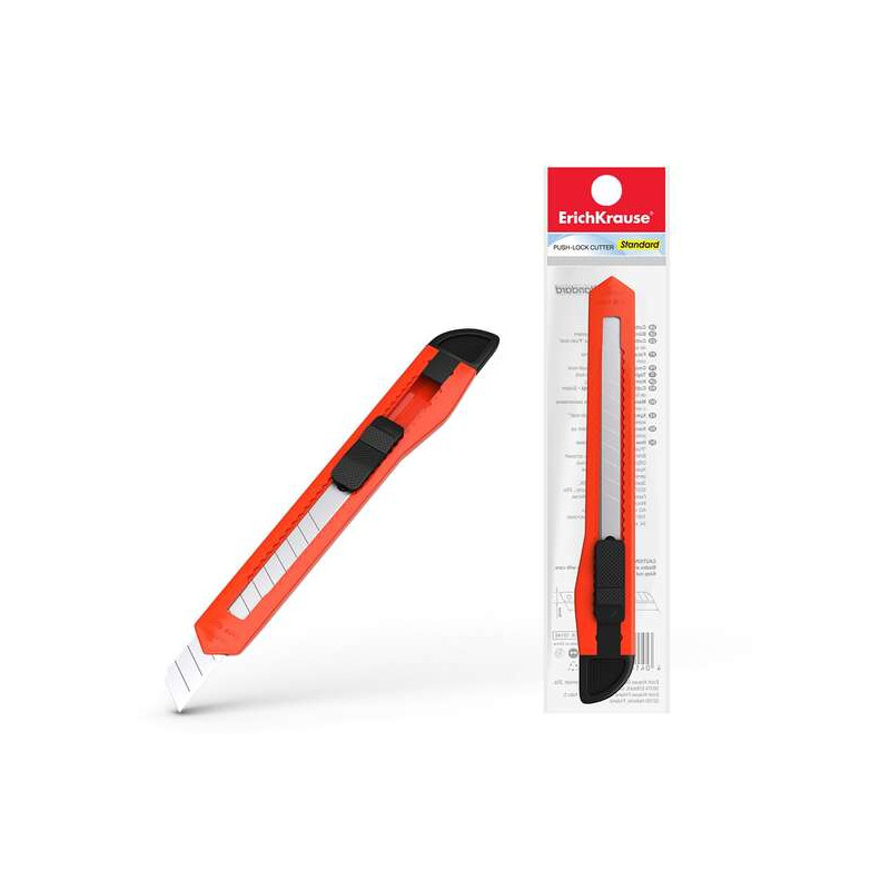 ErichKrause EasyCut Cuter con Fijador Push-Lock Standard