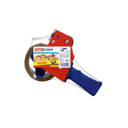 Tesa Pack de Precintadora + 1 Rollo de Precinto Marron 48mm