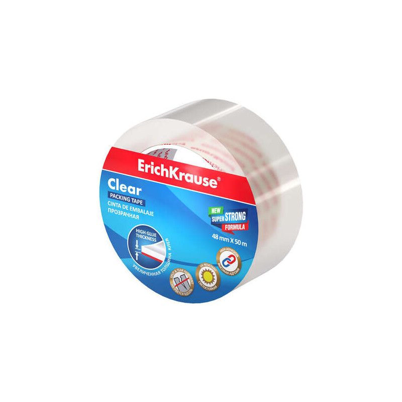 ErichKrause Clear Precinto de Embalaje 48mmx50m - 0,98€