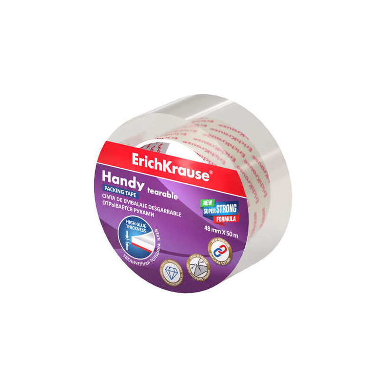 ErichKrause Handy Cinta Precinto 48mmx50m Compatible - 1,11€