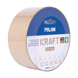 Milan Precinto de Papel Kraft Marrón Compatible - 3,81€