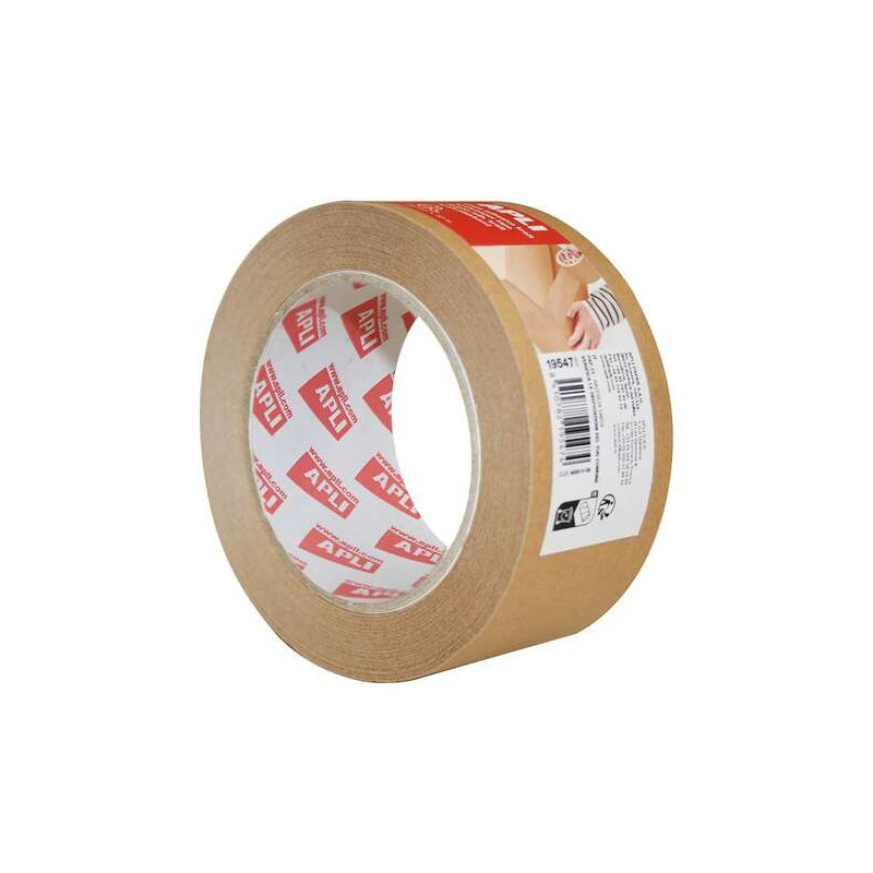 Apli Cinta Adhesiva Kraft 48mmx50m Marrón Compatible - 4,43€