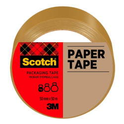 Scotch Cinta de Embalaje de Papel Marrón Compatible - 6,07€