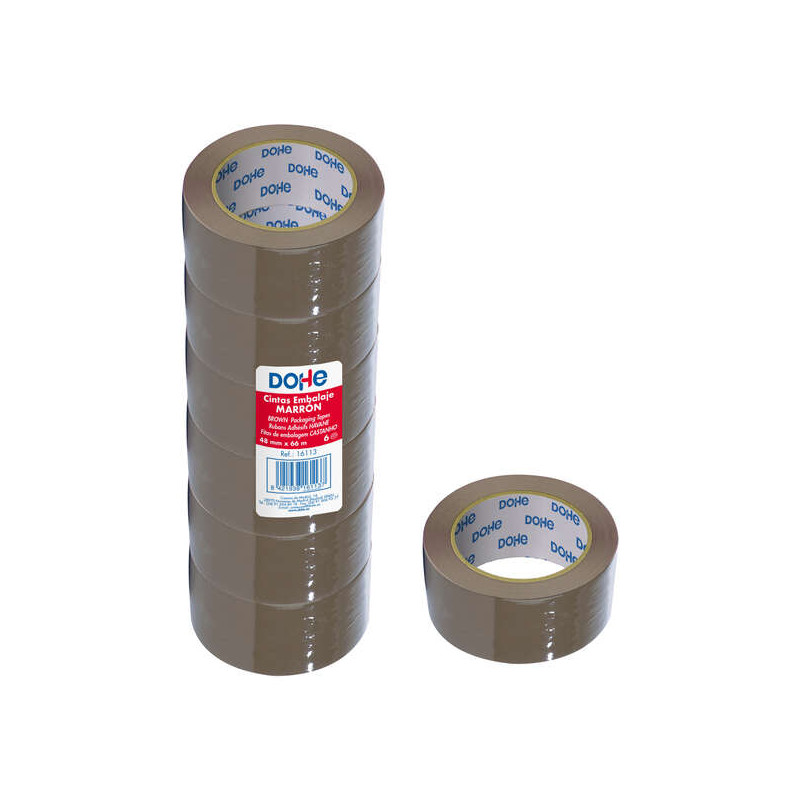 Dohe Pack de 6 Rollos de Precinto de Polipropileno - 11,17€