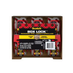 Scotch Box Lock Pack de 6 Precintos de Embalaje - 19,00€