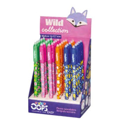 Carioca Wild Collection Oops Expositor con 30 Boligrafos