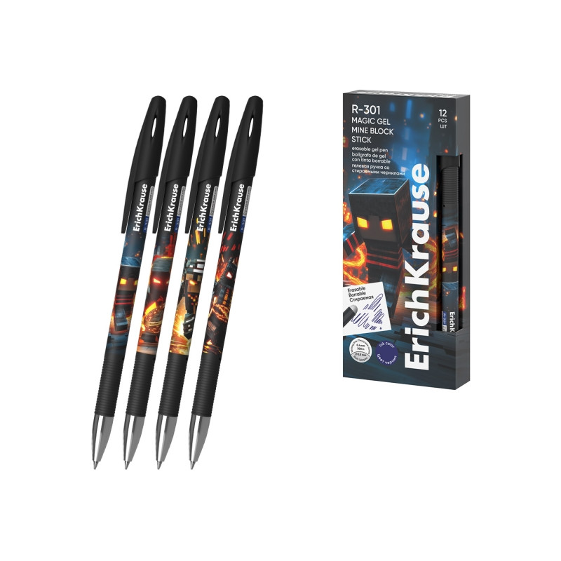 Cartucho de tinta ErichKrause R-301 Magic Gel Stick Mine