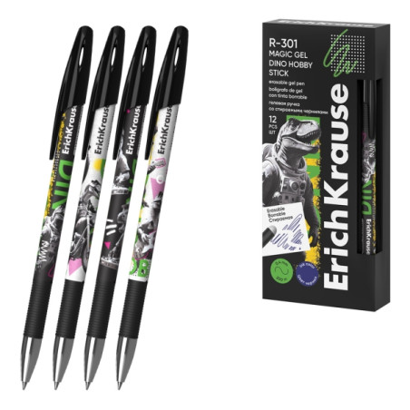 Cartucho de tinta ErichKrause R-301 Magic Gel Stick Dino