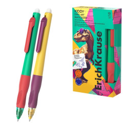 ErichKrause Kiddy Matic and Grip Dino Art Boligrafo