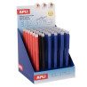 Cartucho de tinta Apli Erasable Gel Expositor con 36