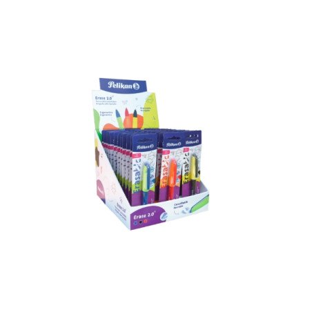 Pelikan Erase2.0 Expositor con 96 Boligrafos Borrables 