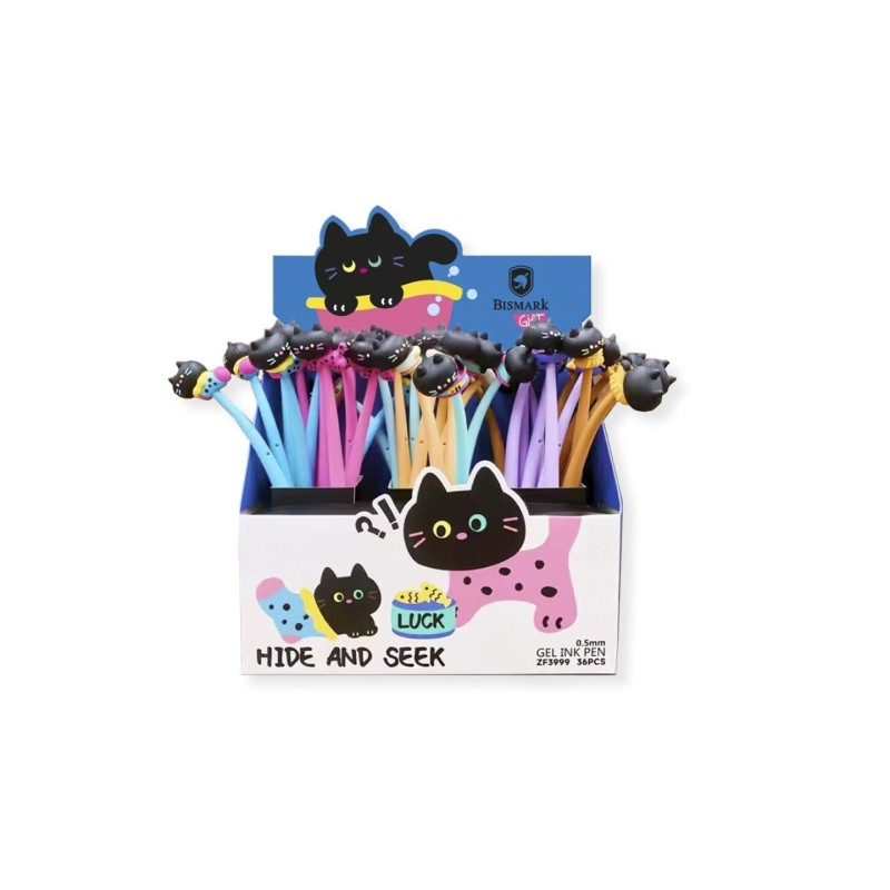 Cartucho de tinta Bismark Animals Gato Boligrafo Tacto Soft