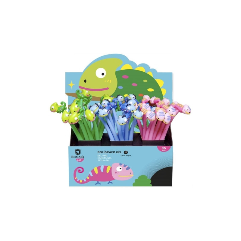 Cartucho de tinta Bismark Animals Camaleon Boligrafo Tacto