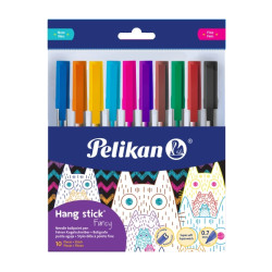 Cartucho de tinta Pelikan Hang Stick Pack de 10 Boligrafos