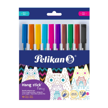 Cartucho de tinta Pelikan Hang Stick Pack de 10 Boligrafos