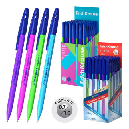 Cartucho de tinta ErichKrause R-301 Stick Neon Boligrafo