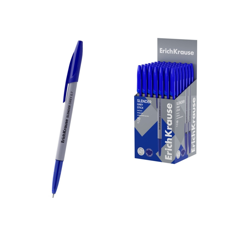 Cartucho de tinta ErichKrause Slender Stick Grey Boligrafo