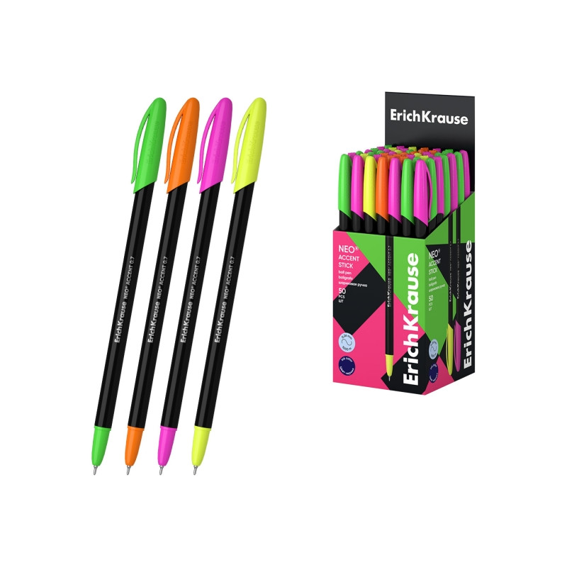 Cartucho de tinta ErichKrause Neo Stick Accent Boligrafo