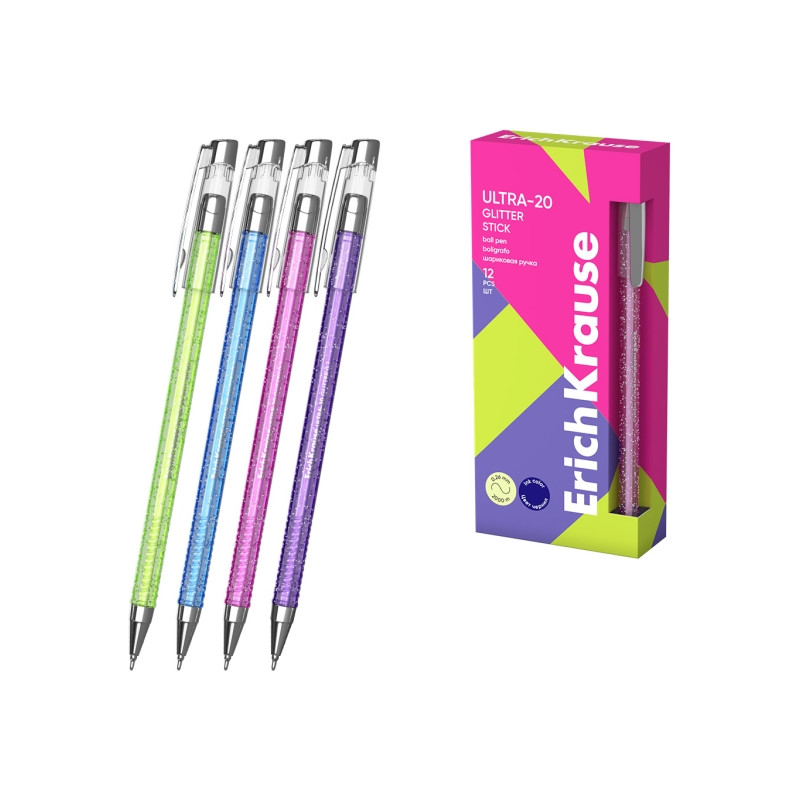 Cartucho de tinta ErichKrause ULTRA-20 Stick Glitter