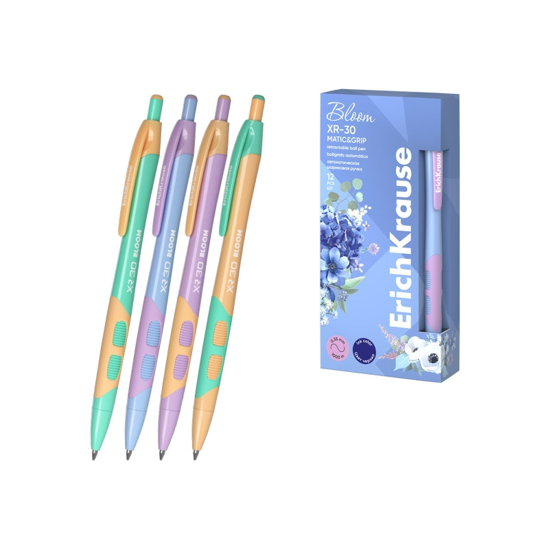 Cartucho de tinta ErichKrause Bloom XR-30 Matic&Grip Pastel