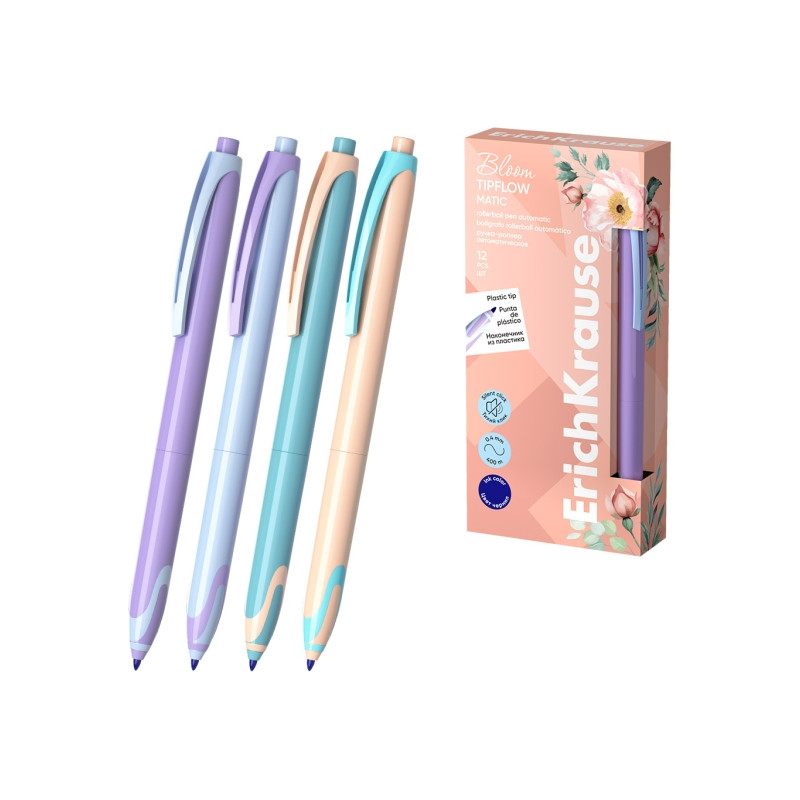 Cartucho de tinta ErichKrause Bloom TipFlow Matic Pastel
