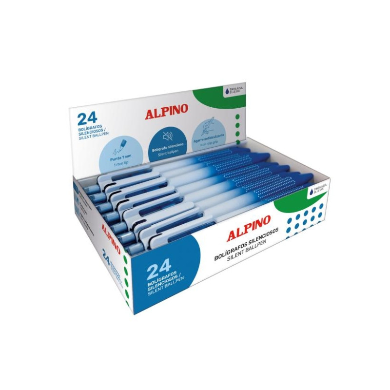 Alpino Boligrafo Retractil Silencioso Compatible - 11,04€