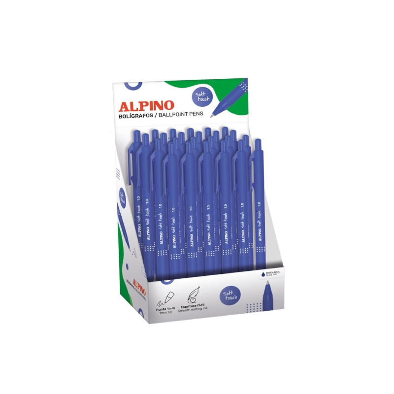 Cartucho de tinta Alpino Soft Touch Expositor con 24