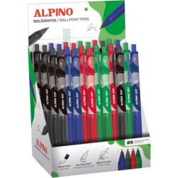 Alpino Dot Expositor con 24 Boligrafos Retractiles - 12,41€