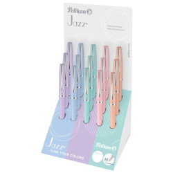 Pelikan Jazz Expositor con 15 Boligrafos Retractiles 