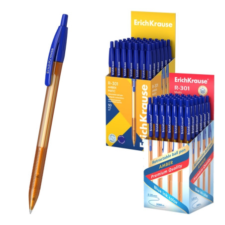 ErichKrause R-301 Matic Amber Boligrafo Retractil - 6,65€