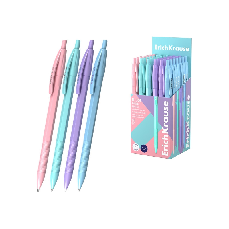 ErichKrause R-301 Matic Pastel Boligrafo Retractil - 7,87€