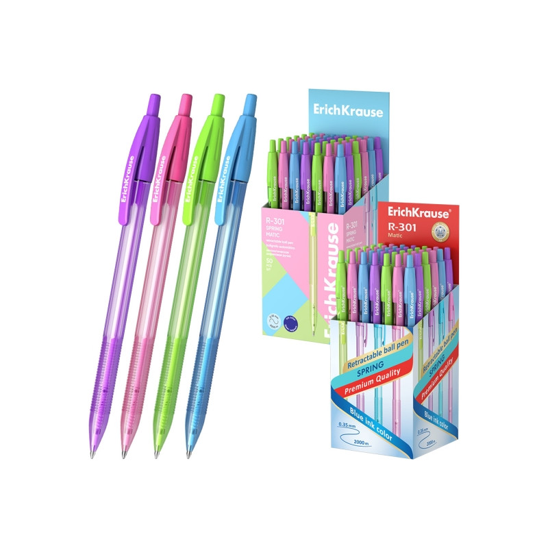 ErichKrause R-301 Matic Spring Boligrafo Retractil - 7,87€