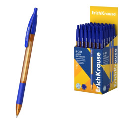 ErichKrause R-301 Matic and Grip Amber Boligrafo Retractil