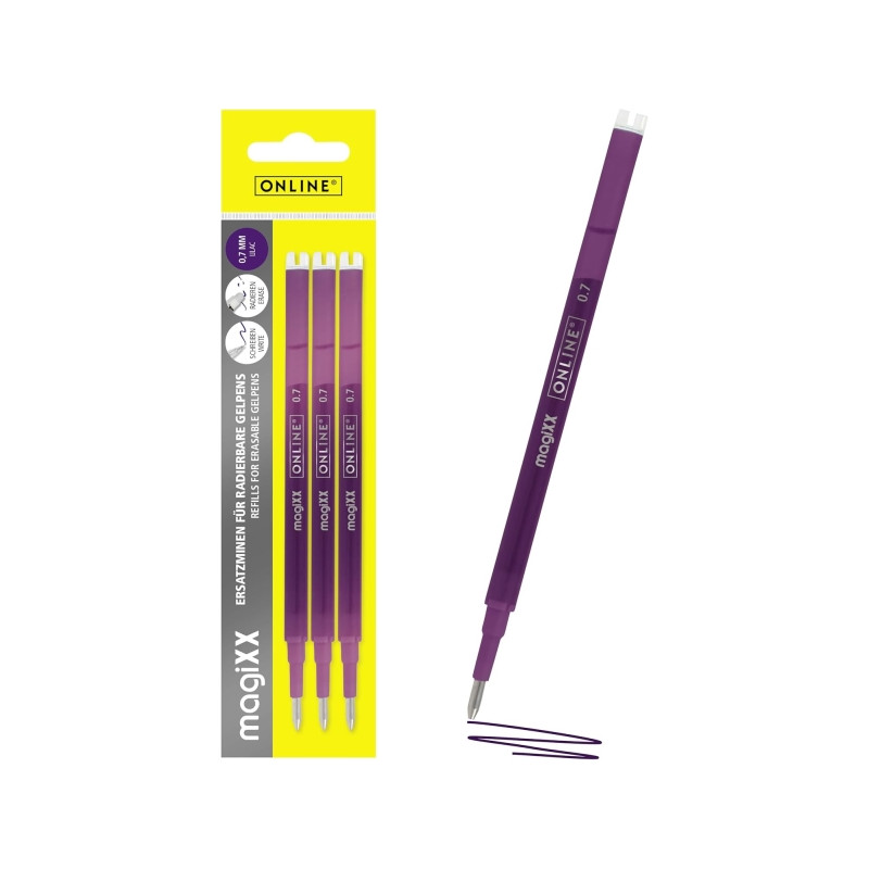 Cartucho de tinta Online MagiXX Pack de 3 Recambios de