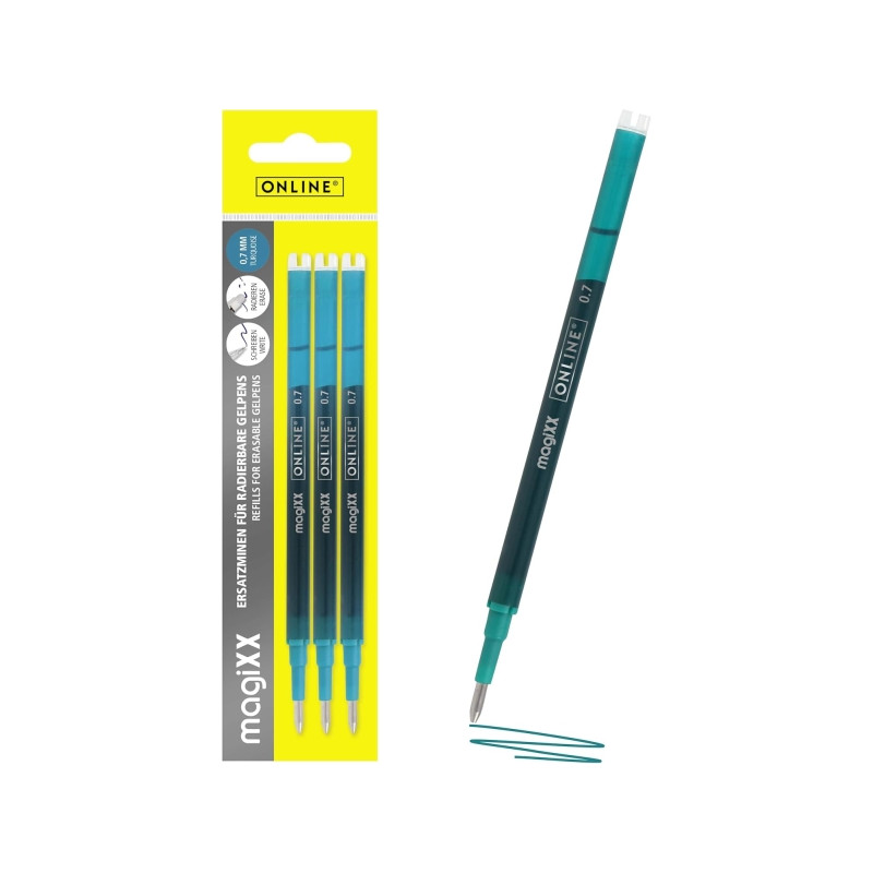 Cartucho de tinta Online MagiXX Pack de 3 Recambios de